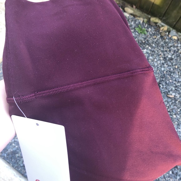 SOLD Lululemon aligns size 4 - Picture 2 of 5